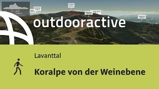 Wanderung im Lavanttal Koralpe von der Weinebene [upl. by Ahsayn]