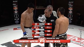 ACB 2 Хасанхон Баратов vs Беслан Исаев  Khasankhon Baratov vs Beslan Isaev [upl. by Yleme359]