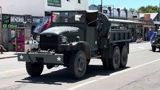 Fairlie New Zealand NewYears Day Parade [upl. by Eidnak]