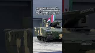 Milestone in Hungarian infantry fighting vehicle programme [upl. by Ynottirb]