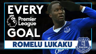 ROMELU LUKAKU EVERY PREMIER LEAGUE GOAL FOR EVERTON [upl. by Yebba]