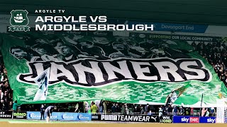 Argyle vs Middlesborough  Pre Match Show [upl. by Obrien]