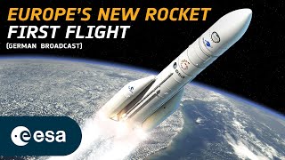 Erstflug der Ariane 6 Offizielle Übertragung [upl. by Maroj]