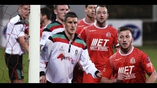 Portadown vs Glentoran  29112014 [upl. by Cuda]