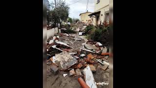 Alluvione Emilia Romagna  18092024 Traversara distruttaClimaDelterzotipo20 [upl. by Nomit16]