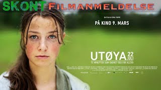 Utøya 22 juli 2018 FILMANMELDELSE  Skont anmelder [upl. by Nileek313]