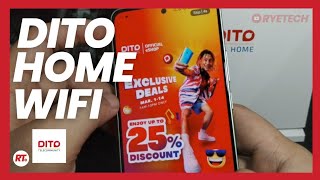 DITO HOME WIFI PREPAID STARTER KIT ACTIVATION AND SET UP  FAST AND EASY [upl. by Mccomb845]