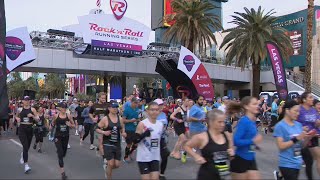 Rock n Roll Las Vegas kicks off worlds largest running party [upl. by Rebmik]