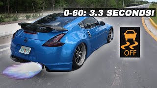 How To Launch An AUTOMATIC 370z The Fastest Way Possible [upl. by Anotal]