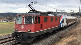 FRDE Trafic ferroviaireBahnverkehr Grandvaux Villette StSaphorin Palézieux  TPS [upl. by Eleonore422]