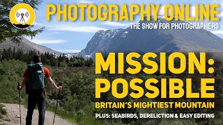 SHOOTING BRITAINS HIGHEST MOUNTAIN seabirds speed editing and how to photograph old things [upl. by Aneeb729]