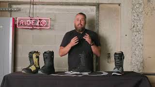 2324 RIDE INSANO  DEADBOLT ZONAL Snowboard Boot Overview [upl. by Rudy618]