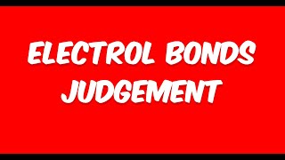 Electoral Bonds Case  Supreme Court Judgement 2024  5 Judges Bench 👨🏻‍⚖️ [upl. by Leena891]