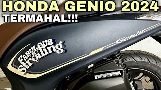 HONDA GENIO 2024 ISS MATTE BLUE [upl. by Schweitzer701]