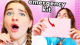 MY TEEN DAUGHTERS EMERGENCY KIT period kit wThe Norris Nuts [upl. by Peltier]