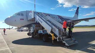 Перелёт Владивосток  Хабаровск Посадка над городом целиком Airbus A319 ак Аврора [upl. by Andrej456]