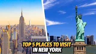 Top 5 places to visit in New York City NYC travel guide [upl. by Newlin]