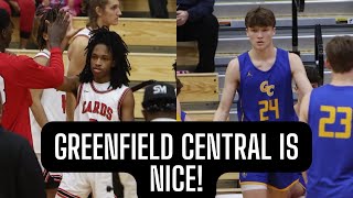 Greenfield Central takes game one vs Southport 7156 Braylon Mullin Goes 31pt 7rebs 3 ast [upl. by Lemrahs]