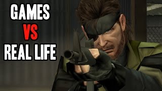 Shooting Guns In Real Life vs Games A Scientific Study [upl. by Dnarud]