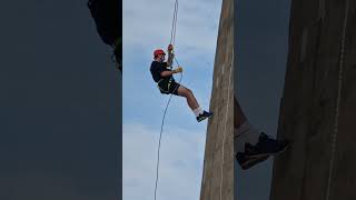 Abseiling from The National Lift Tower [upl. by Eizus]