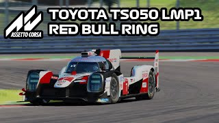 Toyota TS050 Hybrid LMP1  Red Bull Ring  114722  Assetto Corsa [upl. by Neyugn768]