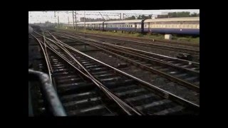 coalfield express departing howrah and gaining speed wid p7 [upl. by Annayhs]