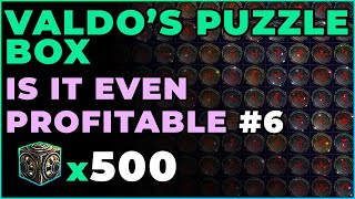 2 mirrors worth of valdos puzzle boxes  is it profitable 6 PoE 323 Affliction [upl. by Reinaldo392]