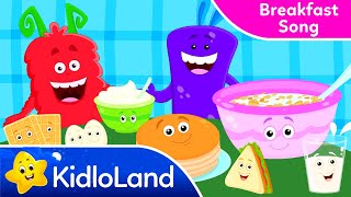 Eat Your Breakfast  Mealtime Song  Breakfast Song for Kids  Chomping Monsters Healthy Habits Song [upl. by Ailey]