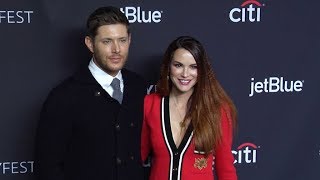 Jensen Ackles and Danneel Ackles at Supernatural Red carpet Presentation [upl. by Aivul469]