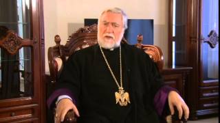 Catholicos Aram I Stands Beside Artsakh Armenia Fund [upl. by Hadihahs]