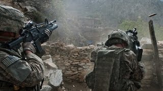 COMBAT FOOTAGE Soldiers Ambushed In Kunar Provence [upl. by Duffie]