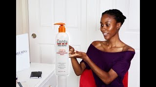 2017 Cantu Shea Butter Smoothing Leave in Conditioning Lotion [upl. by Mackenzie]