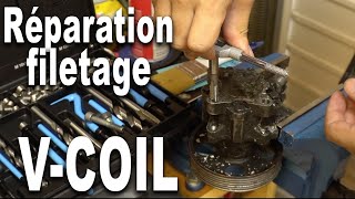 Réparer une pompe de direction assistée  réfection de filetage  solution VCOIL Völkel [upl. by Emory]