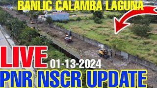 PNR NSCR UPDATE BANLIC CALAMBA DEPOT LIVE TODAY 01132024 [upl. by Jews930]