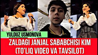 Yulduz Usmonova JANJAL SABABCHISI KIM Toliq video va tavsilot Konsert 2022  Parda  Muhabbat [upl. by Elisabet585]