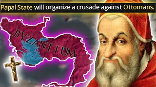 This Cursed Strat Makes Byzantium Easy  EU4 136 Catholic Byzantium [upl. by Mall]