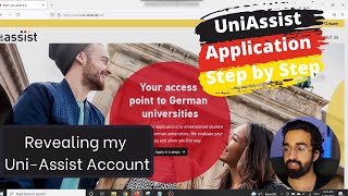 Complete UniAssist Application Procedure  Revealing my UniAssist Portal [upl. by Immot491]