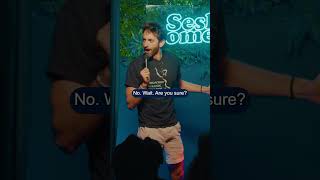 Never get your facts from comedians 🐱🏢🤣  Gianmarco Soresi  Stand Up Comedy Crowd Work [upl. by Joe]