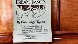 Three Dream Dances  No2 ColeridgeTaylor Gary Dawes  piano [upl. by Eelannej]