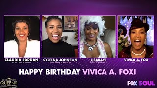 The Queens Surprise Vivica A Fox  Cocktails with Queens [upl. by Anawed351]