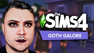 My honest review of The Sims 4 Goth Galore Kit [upl. by Ginder]