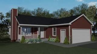 Floor Plan Walkthrough  Wausau Homes Wausau  Wilke Residence [upl. by Rehpinnej]