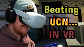 Beating the MUCH HARDER Ultimate Custom Night VR [upl. by Yeslaehc]