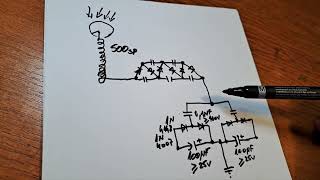 Energie gratuita cu un multiplicator de tensiune si bobina Tesla [upl. by Asteria670]