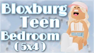 Bloxburg Teen Room 5x4 [upl. by Ennaitsirhc]