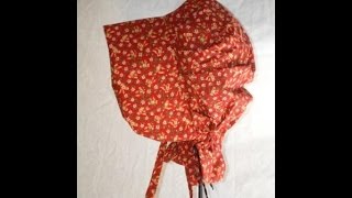 How to Sew a Prairie Bonnet [upl. by Aimik]