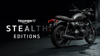 Introducing the ALLNEW Triumph Bonneville T120 Black Stealth Edition [upl. by Pytlik]