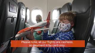 Flying with easyJet  On board [upl. by Elmo]