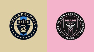 HIGHLIGHTS Philadelphia Union vs Inter Miami CF  August 15 2023 [upl. by Ahgiel]