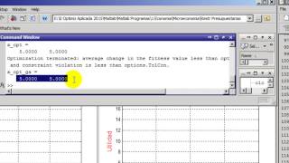 Optimizacion con Restricciones con Algoritmos Geneticos usando Matlab [upl. by Marko]